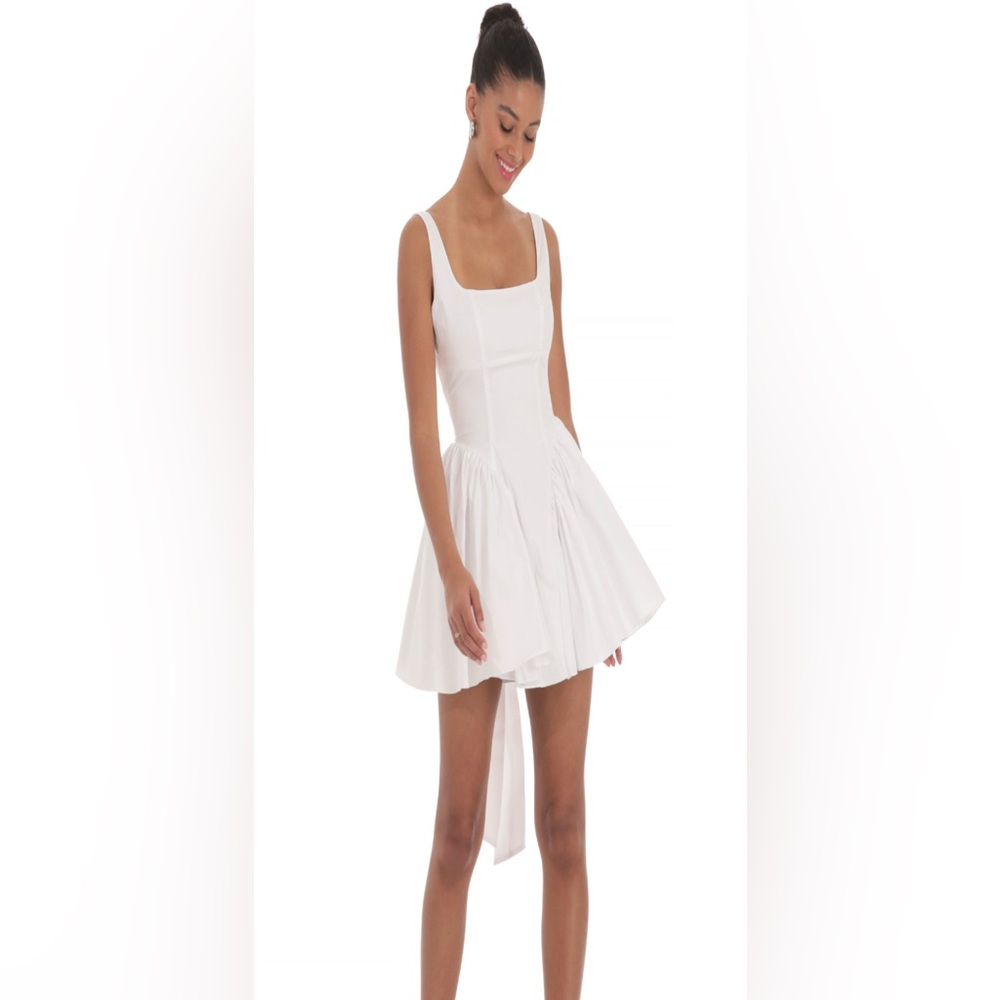 Lucy in the Sky Open Back Flare Dress